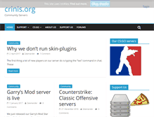 Tablet Screenshot of crinis.org